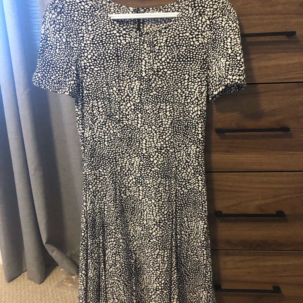 Suzy Shier black & white dress